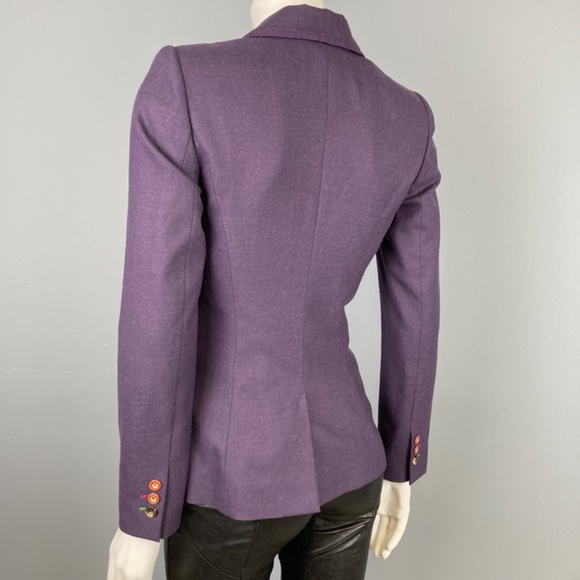 Ted Baker Blazer with Amazing Humorist Lining, Size 0 - Picture 5 of 15